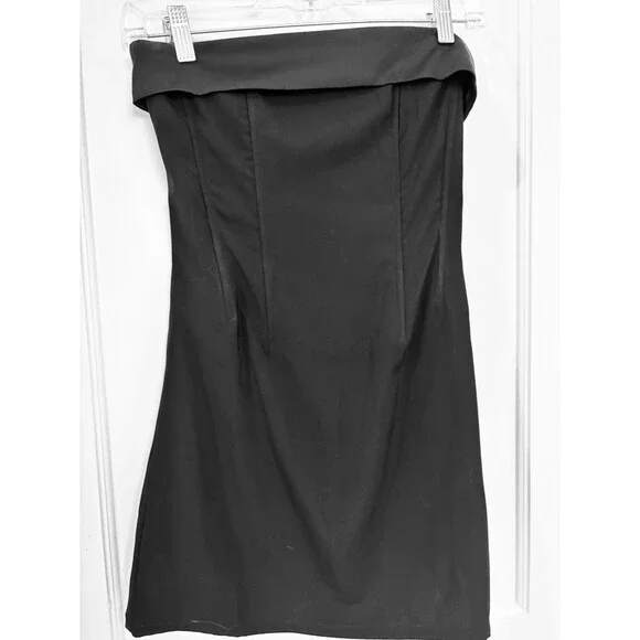 With Jean Dresses With Jean Womens Chloe Corset Dress Black